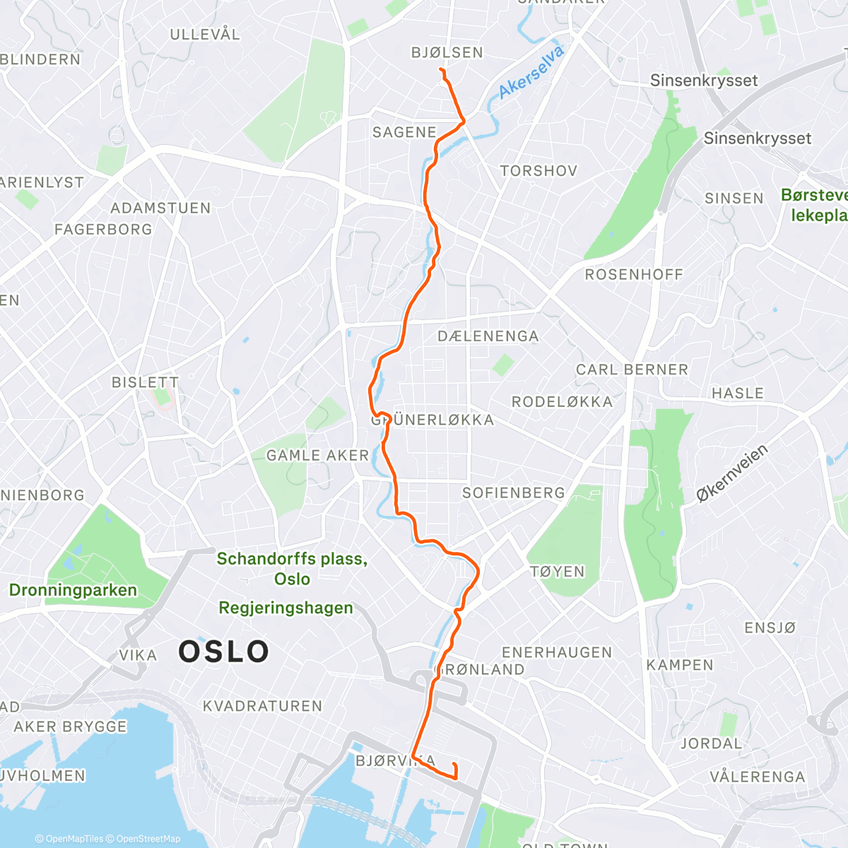 Map of the activity, Følg sporene til jobben