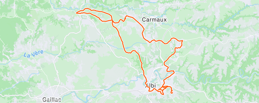 Map of the activity, CRA G1 x3