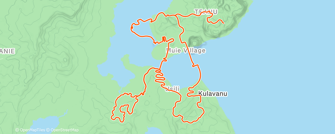 Map of the activity, Zwift - Big Loop in Watopia