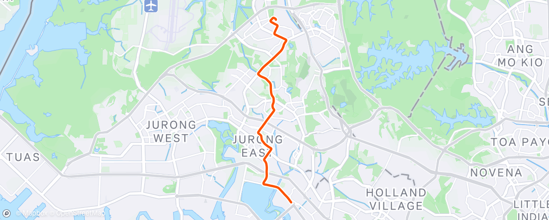 Map of the activity, Night Ride - Quantum Pro (Easy ride home)