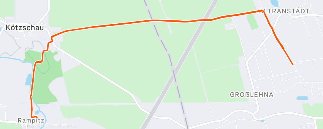 Mapa de la actividad (Fahrt am Nachmittag)