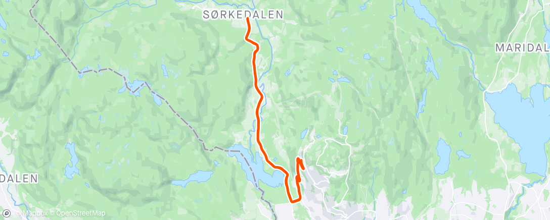 Map of the activity, Evening Mountain Bike Ride 🚵‍♂️🚵‍♀️☀️