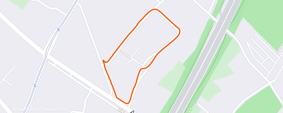 Map of the activity, Namiddagwandeling