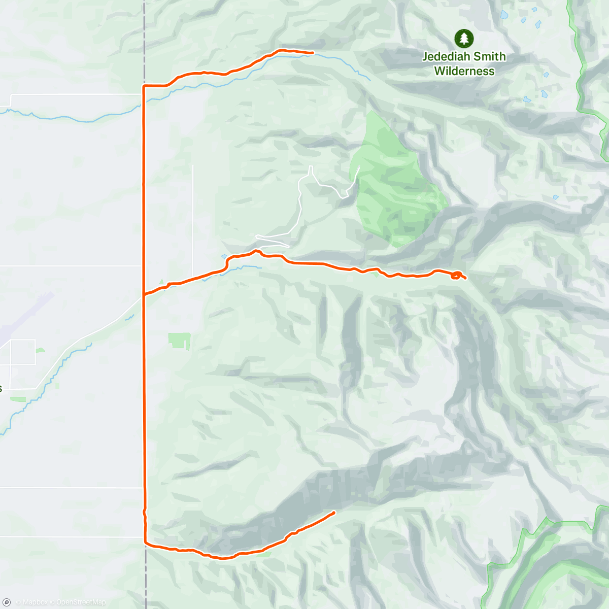 Map of the activity, long ride, take 2