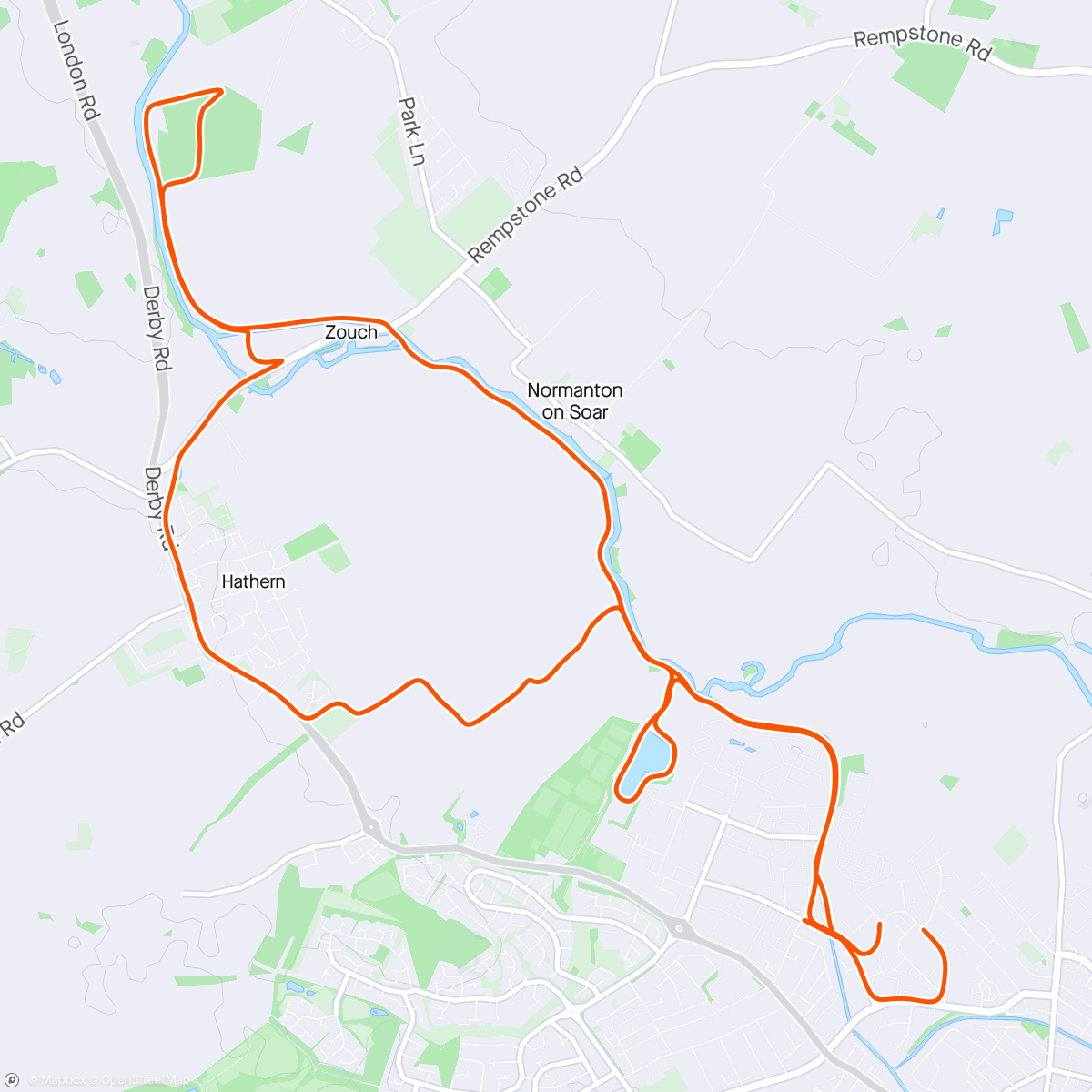 Mapa da atividade, (RUCKING) Weighted 7.5 kg trail walk/jog trying to maintain 15 min miles + random obstacle effort(s) on route 💪