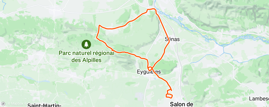Carte de l'activité