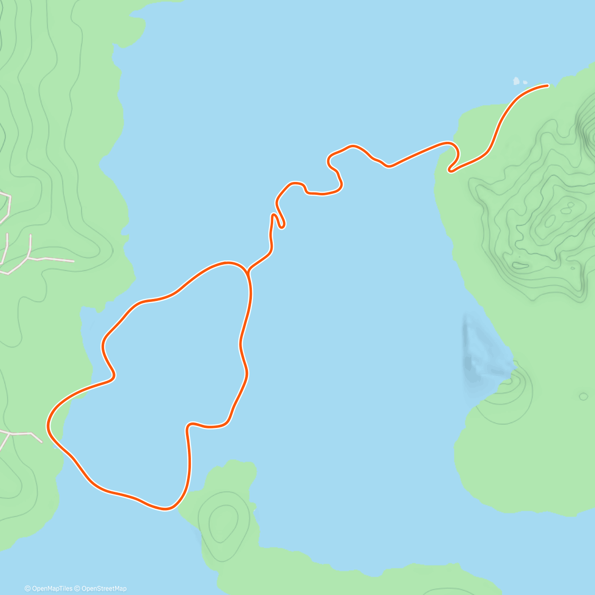 Map of the activity, Zwift - Deca Dash in Watopia