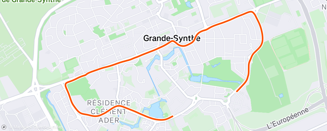 Map of the activity, Pas du tout motivé 🙄