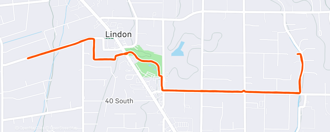 Mappa dell'attività Ran with Porter