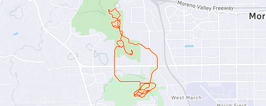 Map of the activity, Morning E-Mountain Bike Ride