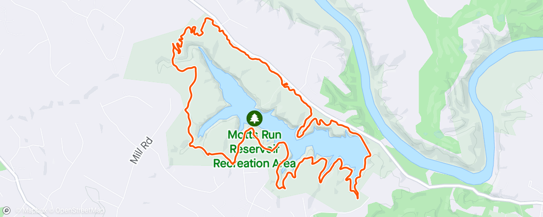 Map of the activity, Motts with levi