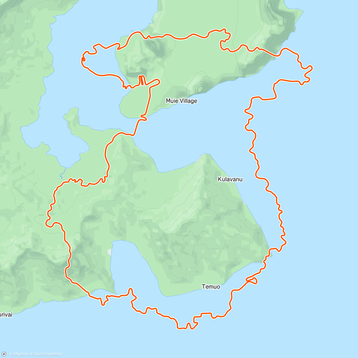 Map of the activity, Zwift - The Big Ring in Watopia