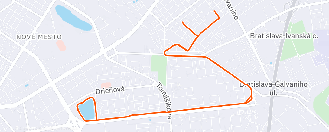 Map of the activity, base