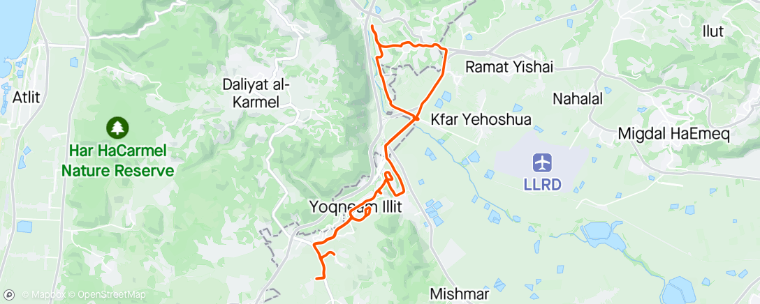 Map of the activity, Early Morning Mountain Bike Ride🚴‍♂️☀️⛅