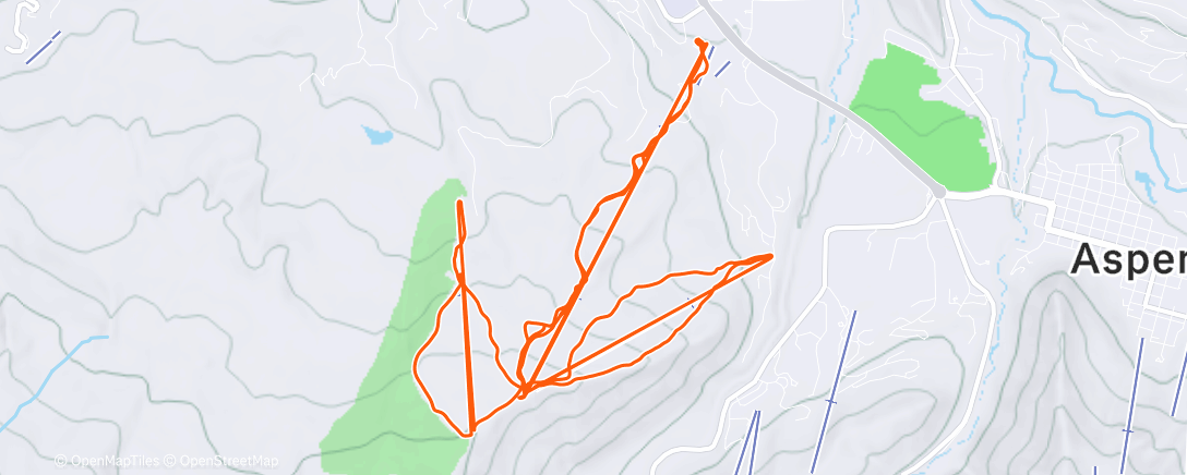 Карта физической активности (Chill Day on Buttermilk - Day 33)