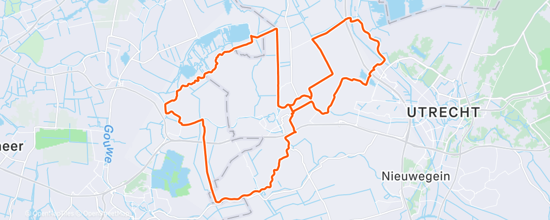 Map of the activity, Wintersport 😍