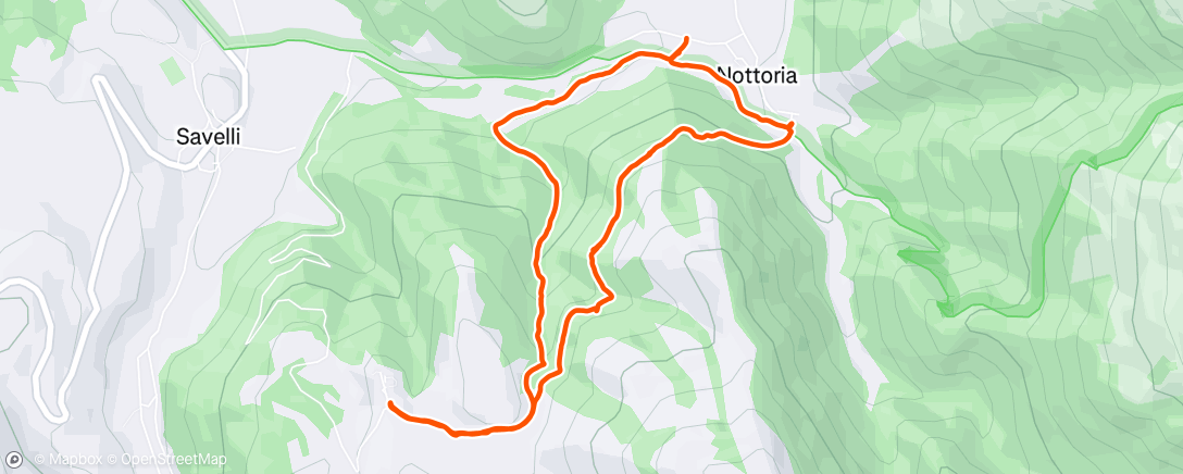 Map of the activity, Arrampicata su roccia pomeridiana
