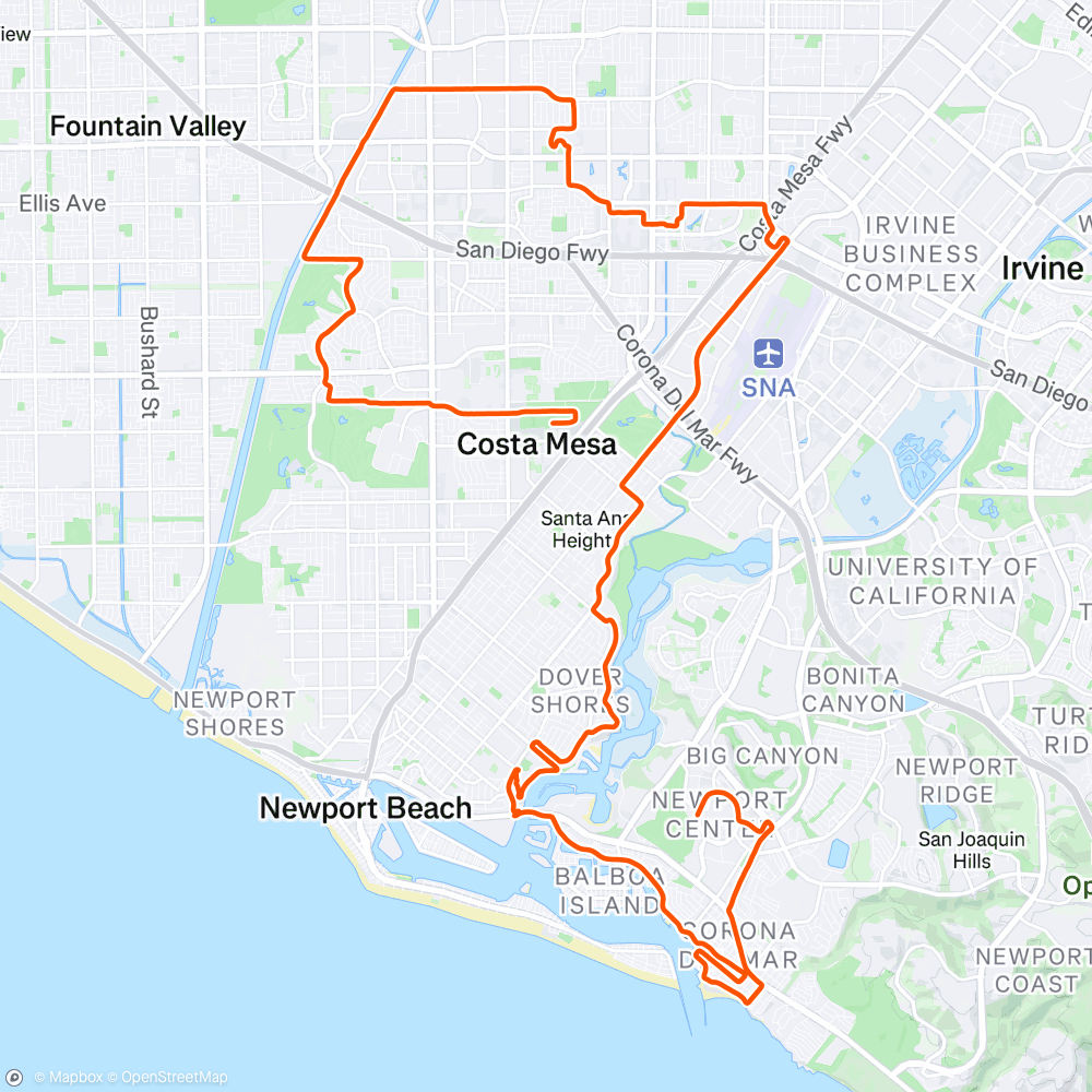 Map of the activity