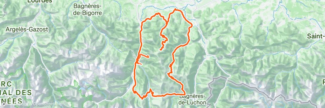 Carte de l'activité de groupe