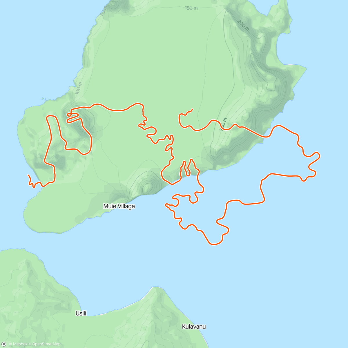 Map of the activity, Zwift - Group Ride: TEZH Racing | Endurance Ride (E) on Big Foot Hills in Watopia
