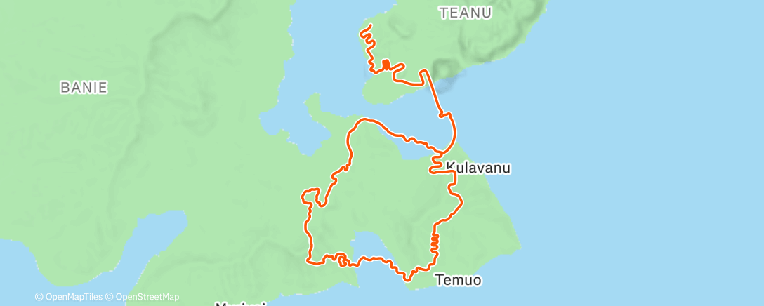 Карта физической активности (Zwift - : Indoor/Outdoor: Z2 + Rytmy on Snowman in Watopia)