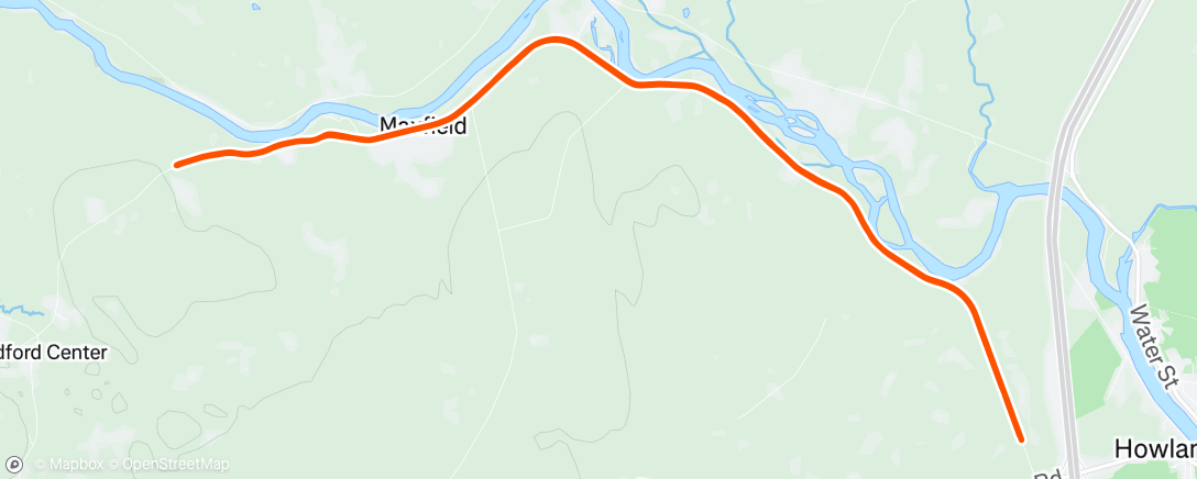 Map of the activity, Maxfield Spin