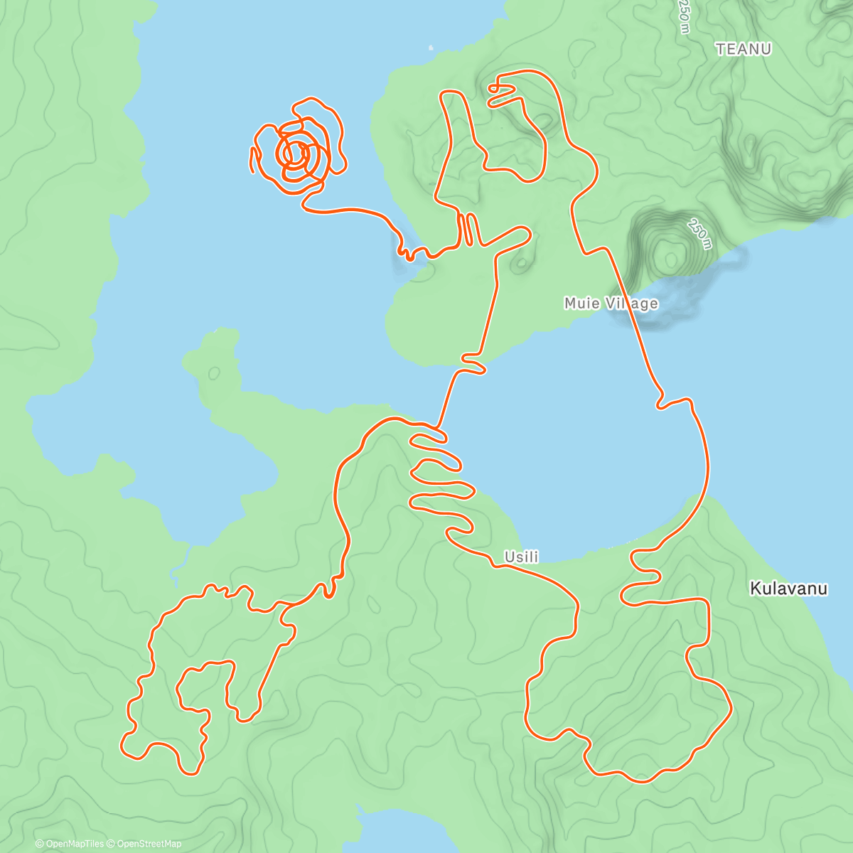 Map of the activity, Zwift -  2h on The Mega Pretzel in Watopia