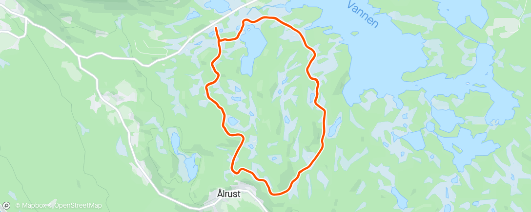 Map of the activity, Fristil på Gravset