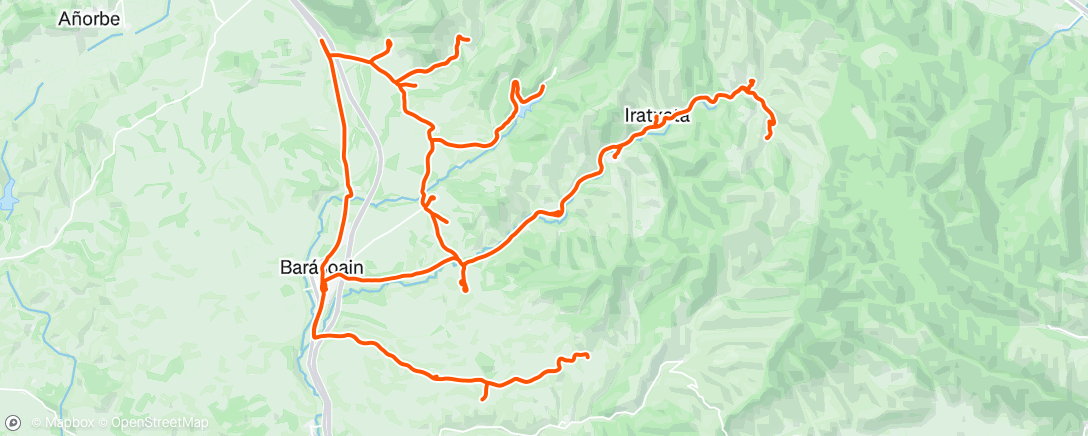 Map of the activity, Navarra pueblo a pueblo | Nafarroa herriz herri | etapa 13 | pirenaica•com