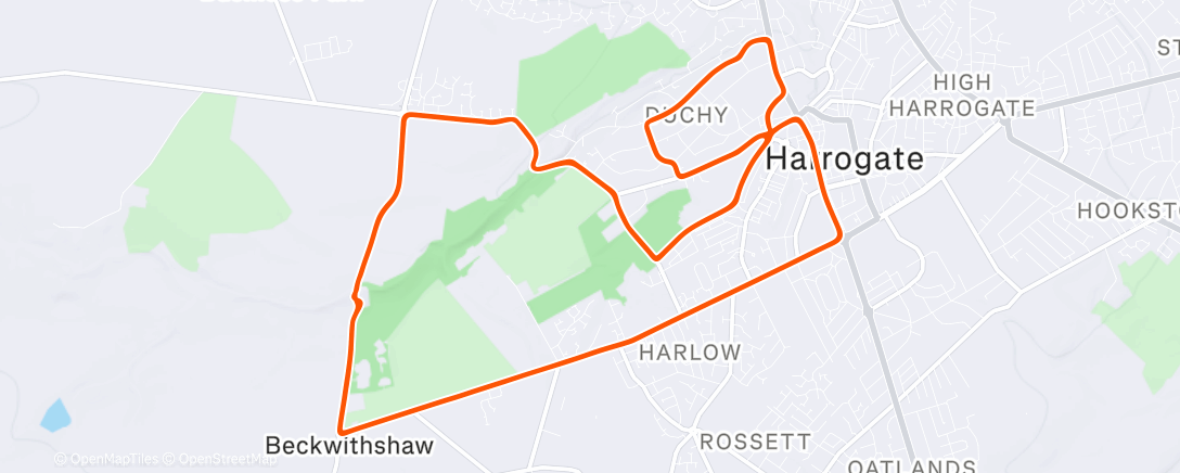 Map of the activity, BJLC Live WTS #5 Spin Ups and Climbs with Threshold