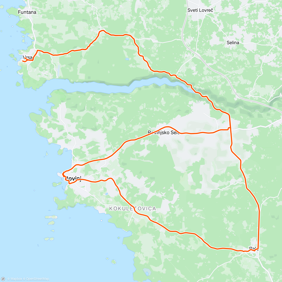 Map of the activity, Vrsar 2025 #4