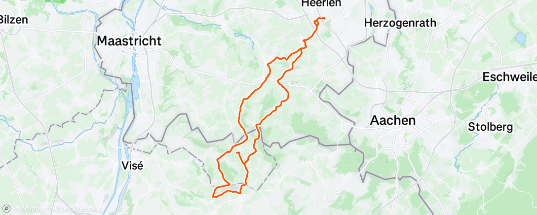 Map of the activity, Buurman & Buurman Content Ride