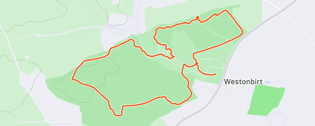 Карта физической активности (National arboretum)