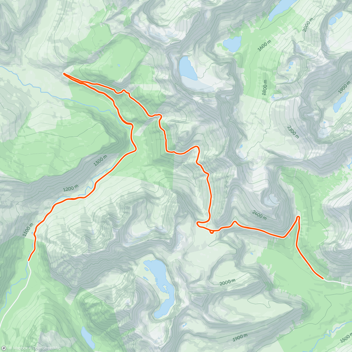 Map of the activity, Going to the ☀️ road