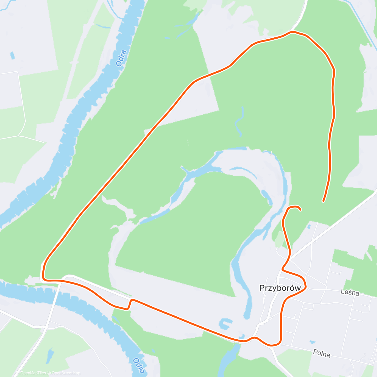 Map of the activity, Daags na een memorabel avontuur in Wrocław ❄️🎄