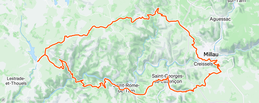 Carte de l'activité