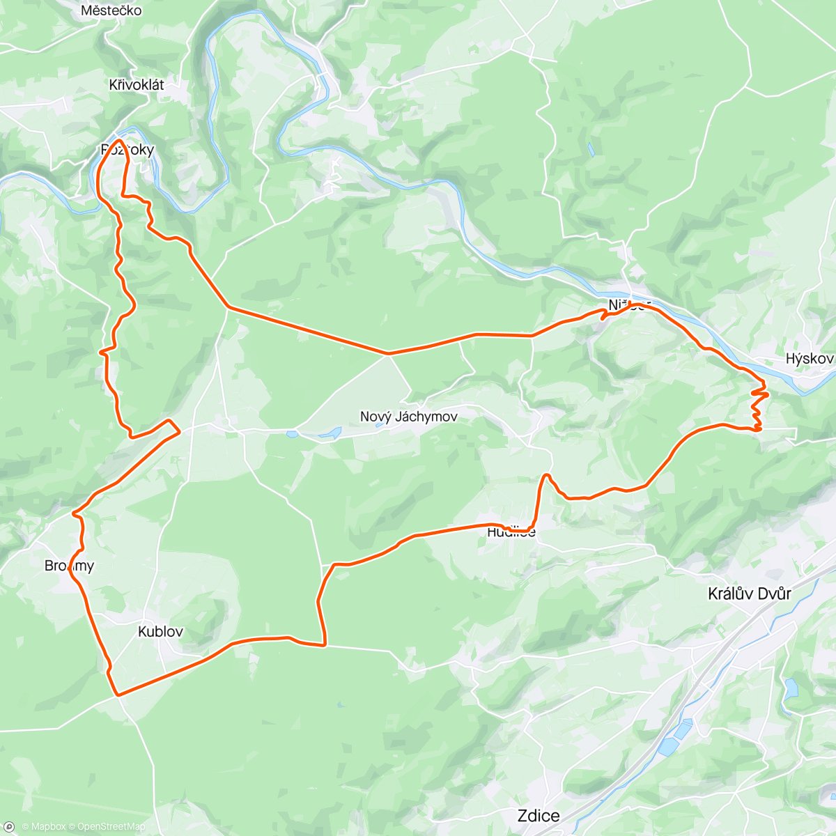 Map of the activity, L'Étape Social Ride s Albertem Contadorem 🔫