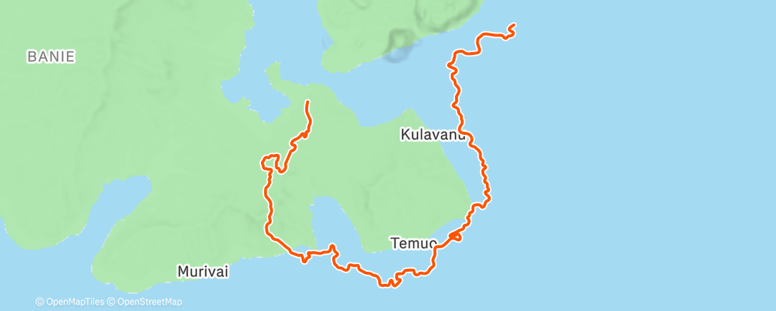 Map of the activity, Zwift - Temple Trek in Watopia