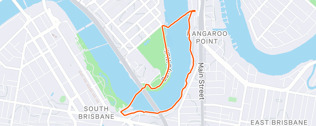 Map of the activity, Christmas stroll