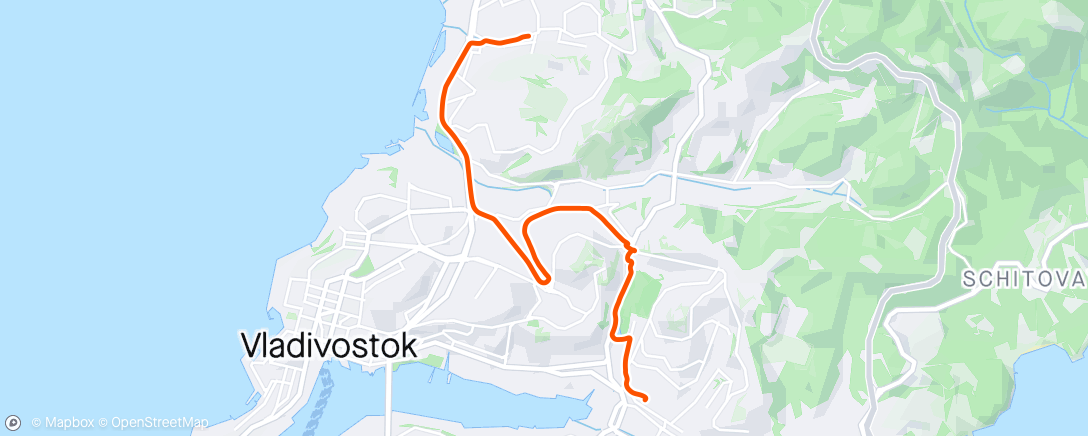 Karte der Aktivität „Горный велозаезд (вечер)”