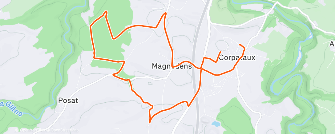 Map of the activity, Am chill