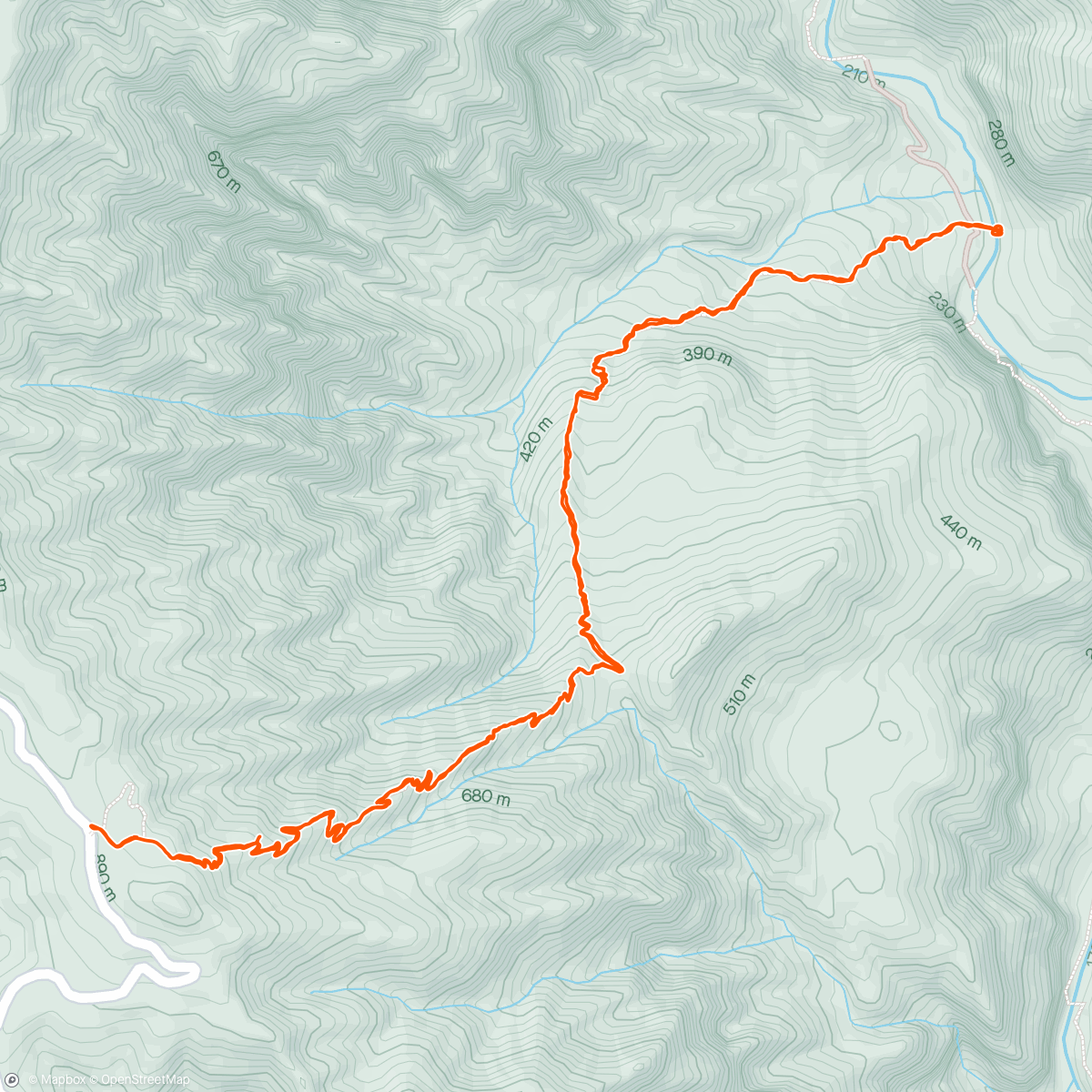Map of the activity, Waimea Canyon 🌴