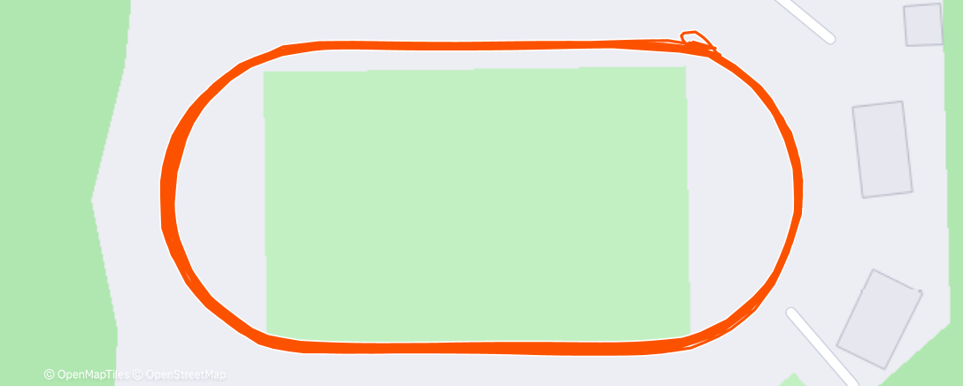 Map of the activity, Morning Run