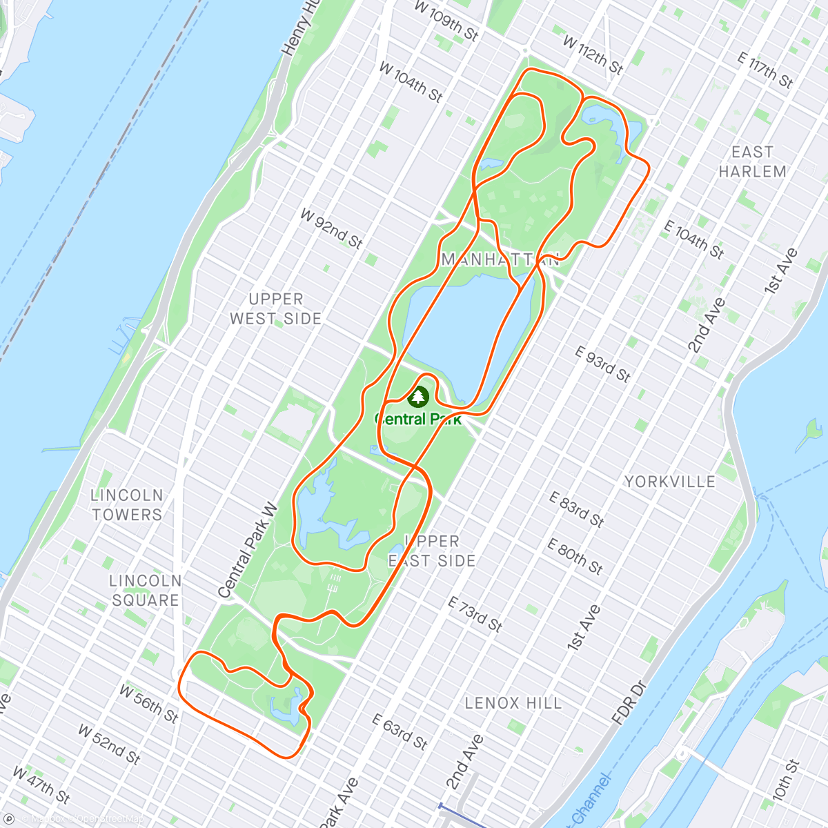 Map of the activity, Zwift - Group Ride:  Standard | Stage 3 | The Zwift Big Spin 2024 on Mighty Metropolitan in New York