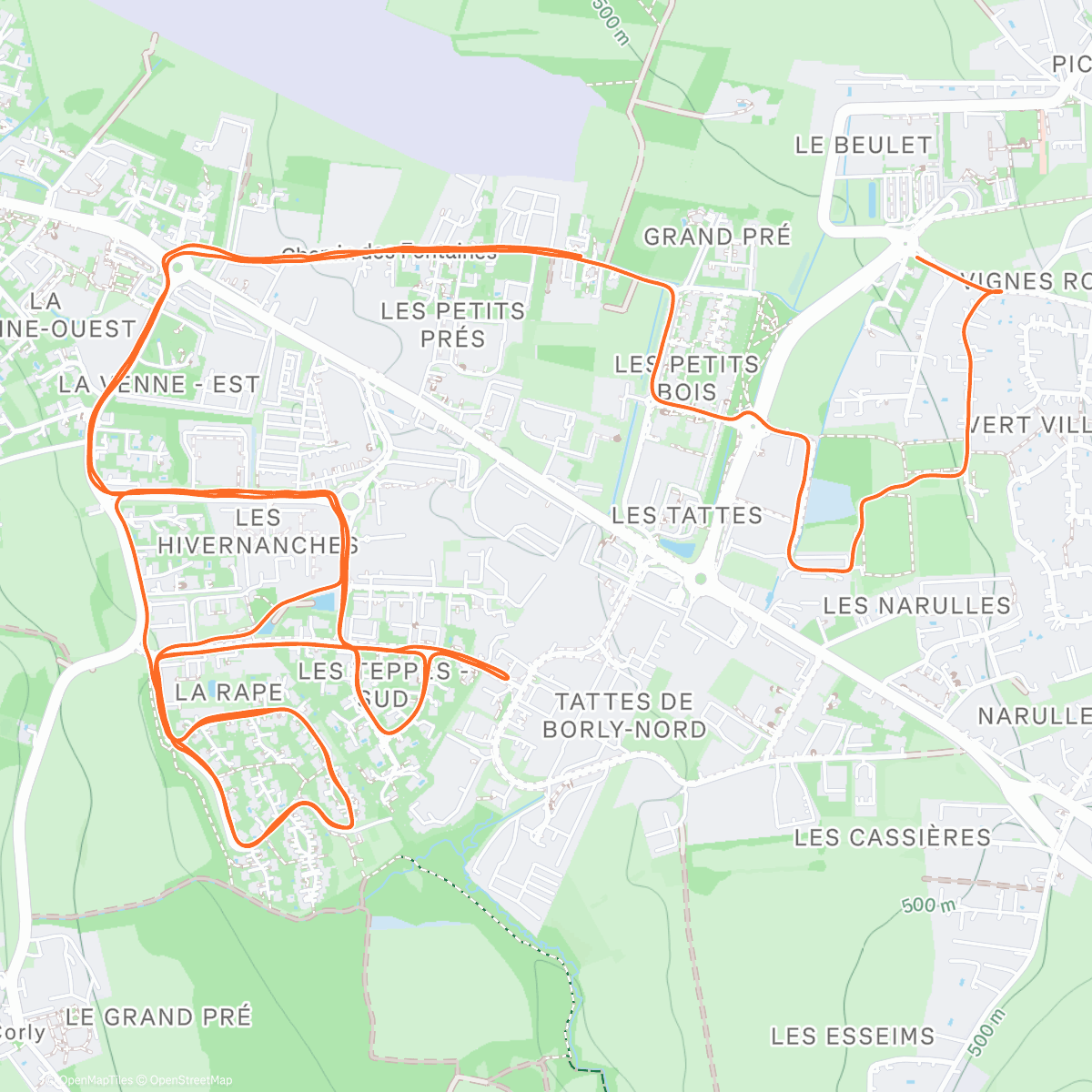 Map of the activity, La der de l'année...au revoir 2025...et sans le brouillard 🥳🥳🥳
