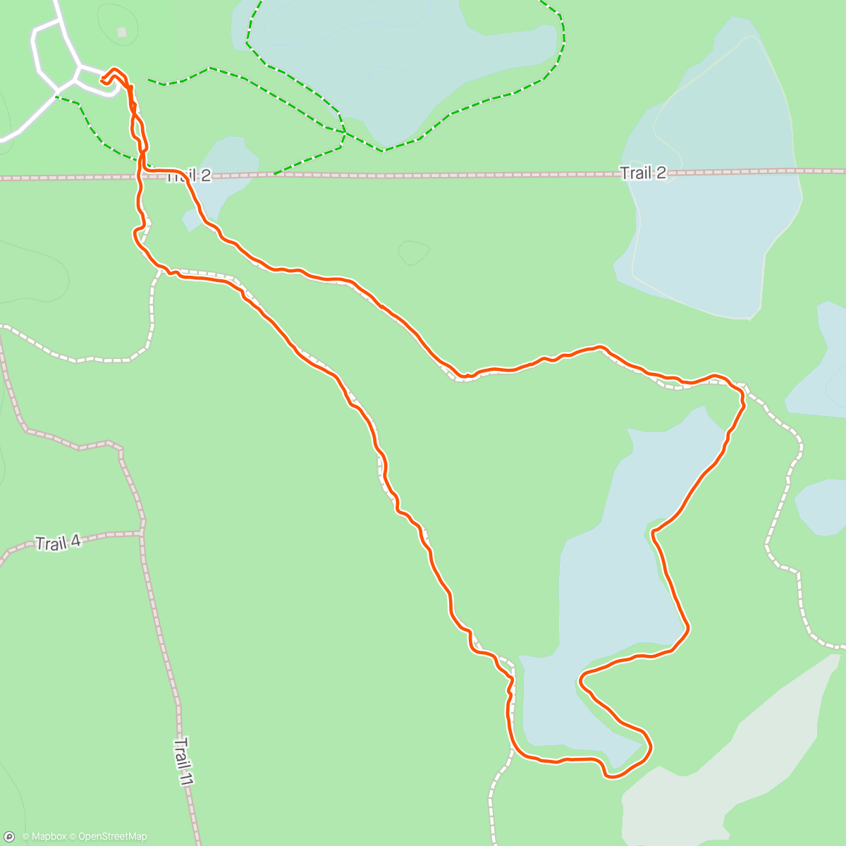 「Bailey's Hike」活動的地圖