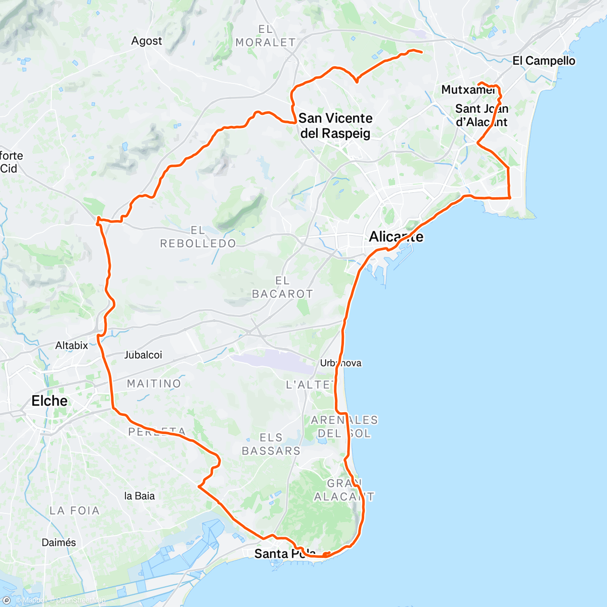 Map of the activity, Polafornication