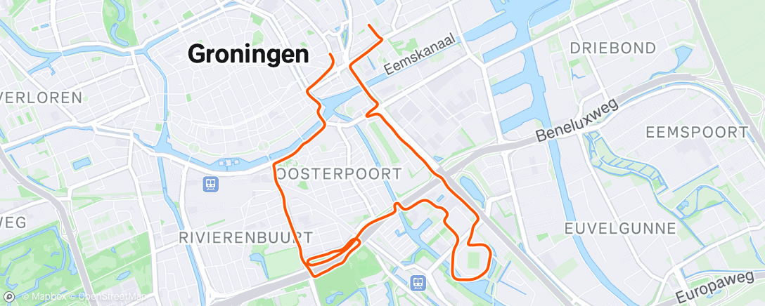 Map of the activity, Eem zuiderplantsoen’n