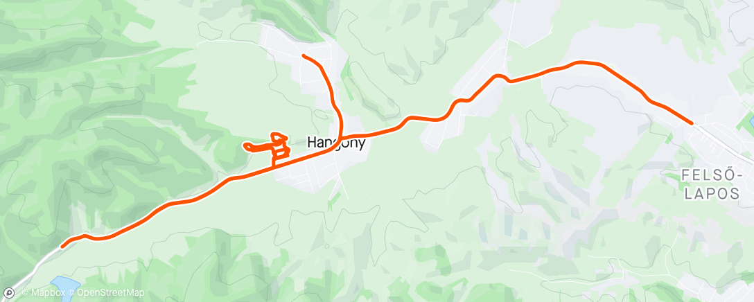Mapa da atividade, Lunch Ride