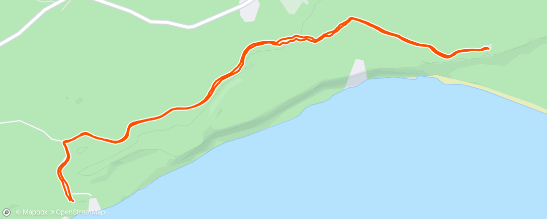 Map of the activity, Lunch Walk